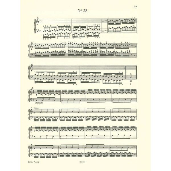 Edition Peters Hanon Der Klavier-Virtuose