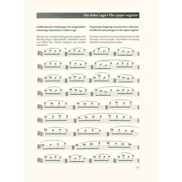 Schott Basisübungen für Fagott