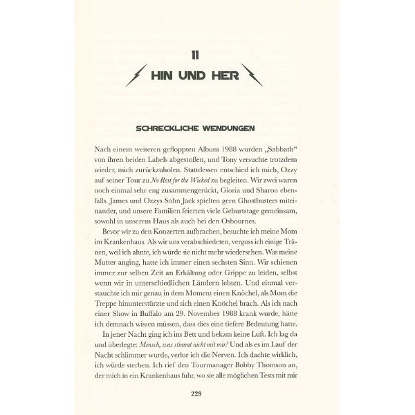 Hannibal Verlag Into The Void Geezer Butler