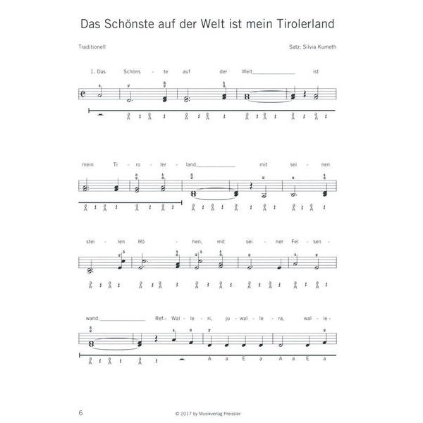 Musikverlag Preissler Rucksacklieder Steirische