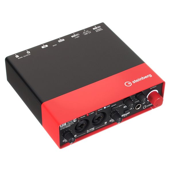 Steinberg UR22C Red Recording Pack