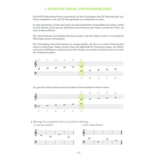 Musikverlag Heinlein Theorie D2/D3