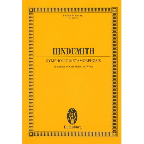 Edition Eulenburg Hindemith Symphonic
