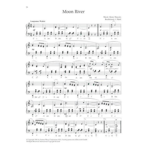 Holzschuh Verlag Walzermelodien Akkordeon