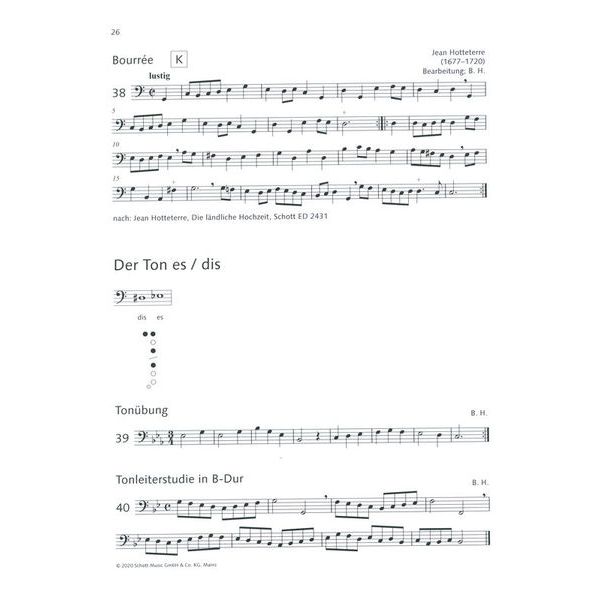 Schott Bassblockflötenschule