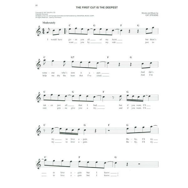 Hal Leonard The Easy Seventies Fake Book