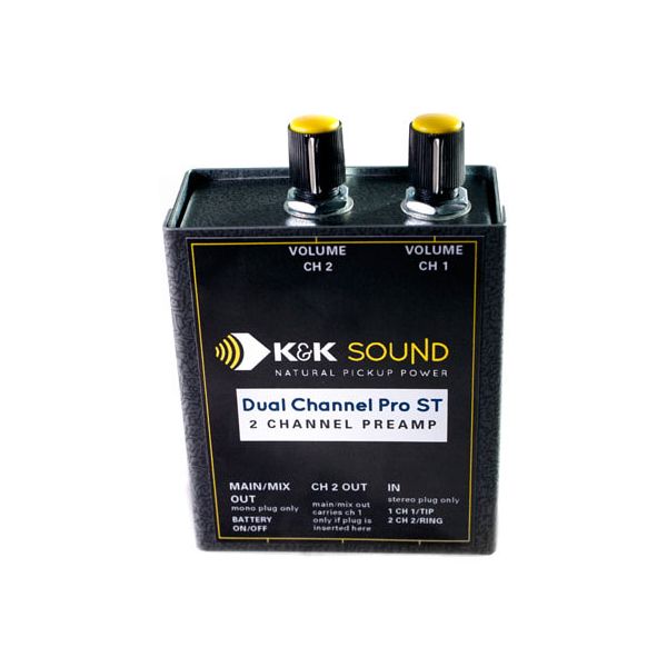 K&K Dual Channel Pro Preamp ST