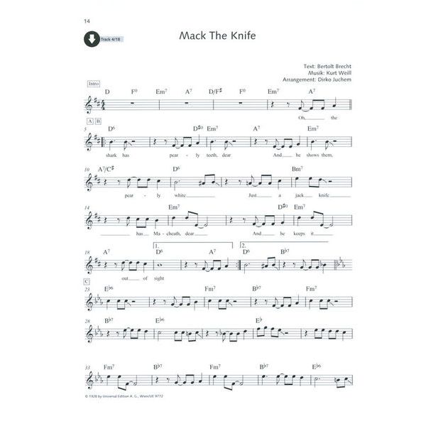 Schott Swing Standards A-Sax