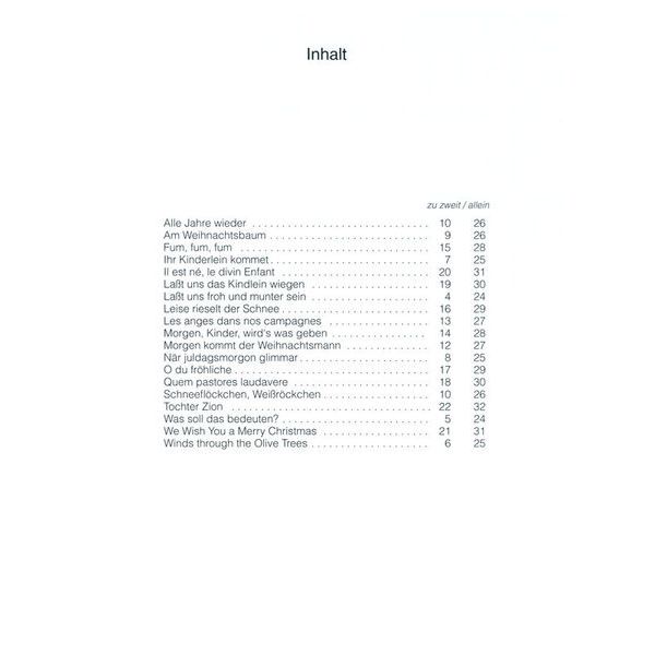 Heinrichshofen Verlag Fridolins Weihnachtsalbum