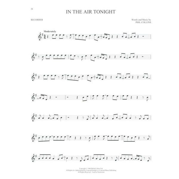 Hal Leonard 50 Popsongs for Kids Recorder