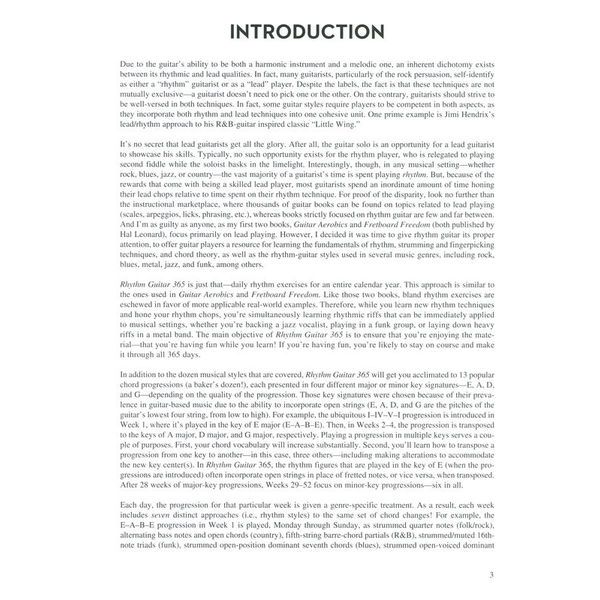 Hal Leonard Rhythm Guitar 365: Daily