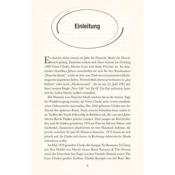 Hannibal Verlag Depeche Mode