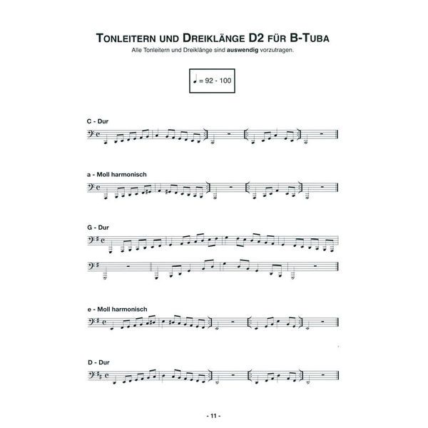 Musikverlag Heinlein Praxis Tuba