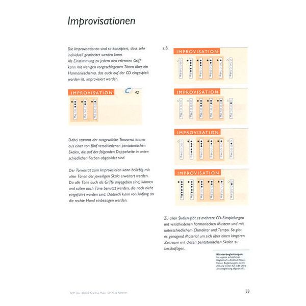Acanthus Music AltblockflötenReise 1