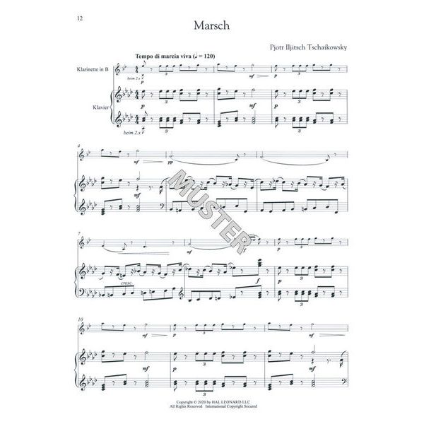 Hal Leonard Tschaikowsky Nussknacker KL