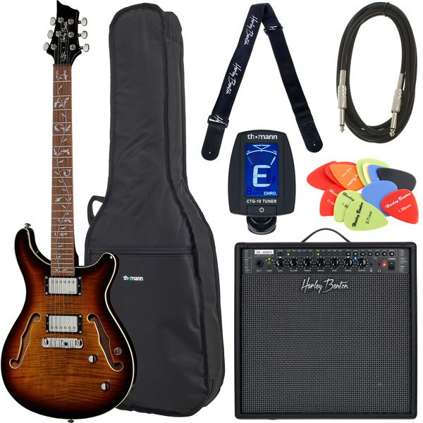 Harley Benton CST-24HB TOL Tobacco Fl Set