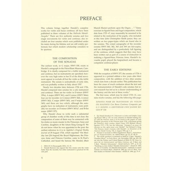 Brenreiter Hndel Smtliche Werke