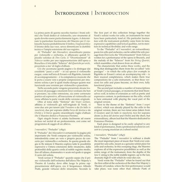 Ricordi Verdi For Cello