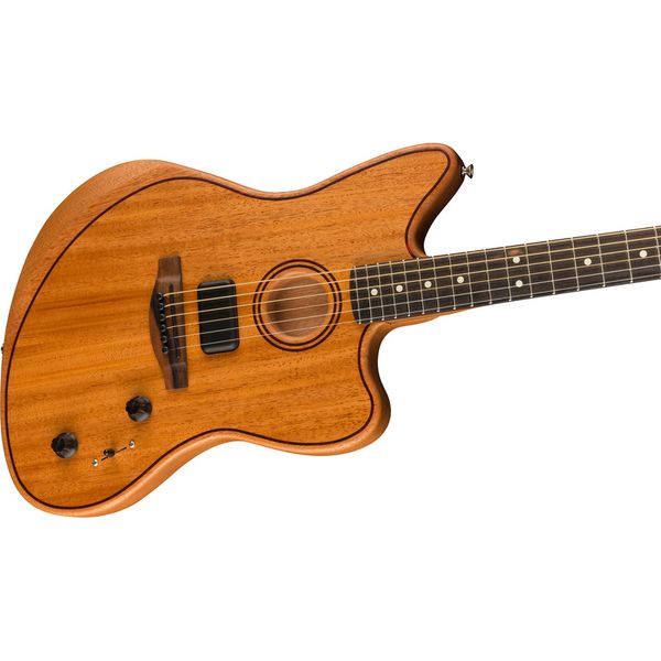 Fender AM Acoustasonic Jazzm. Mah NAT