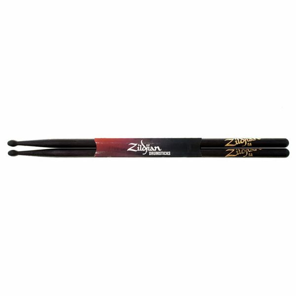 Zildjian 5A Black Hickory Sticks -Wood-