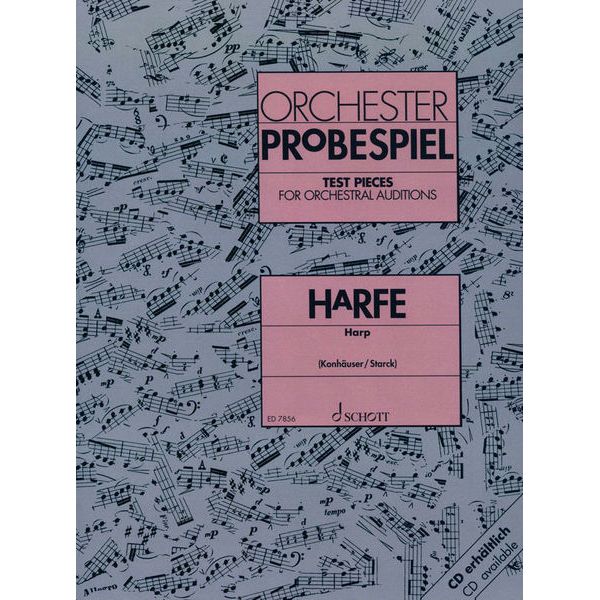 Edition Peters Orchester Probespiel Harfe