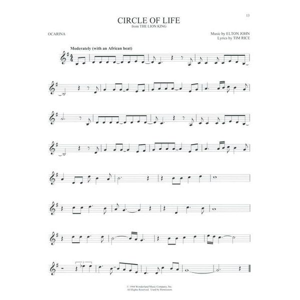 Hal Leonard First 50 Songs Ocarina