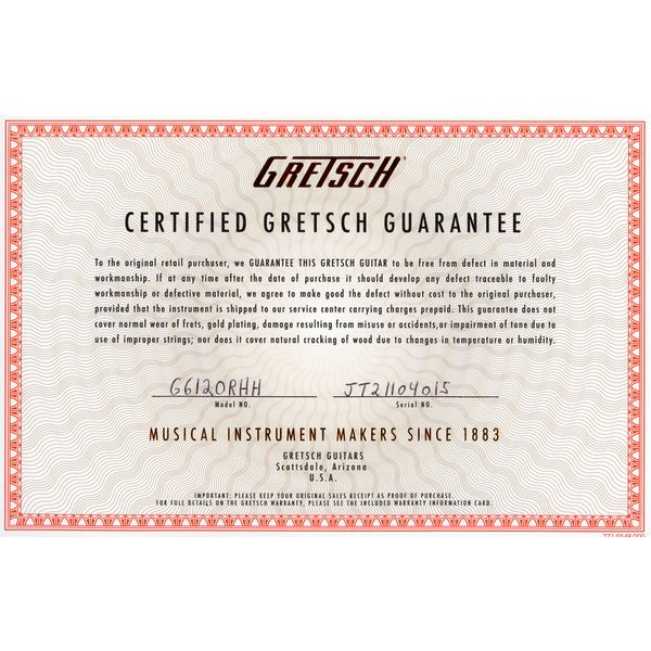 Gretsch Reverend Horton G6120 RHH