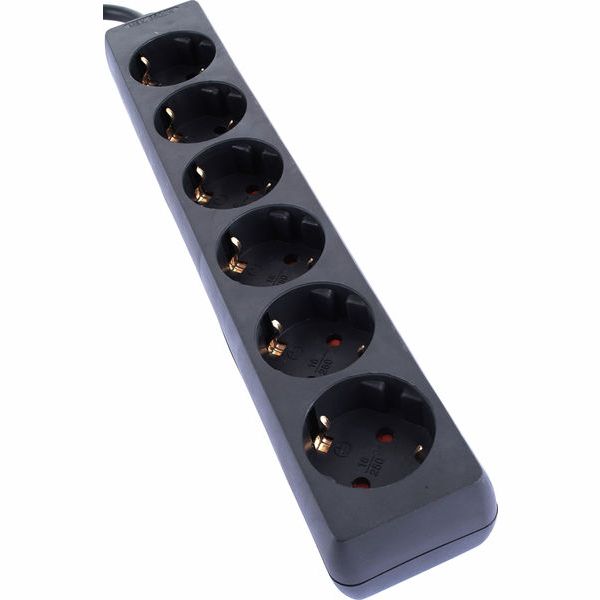Stairville Power Split 6 Way Black