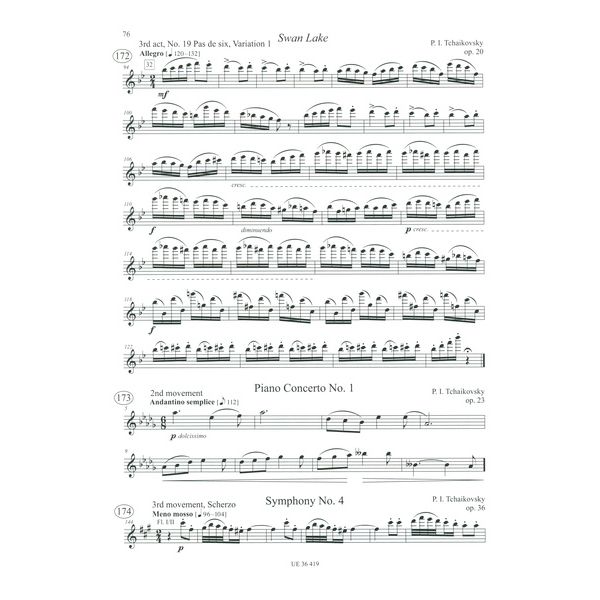 Universal Edition The Flute Audition