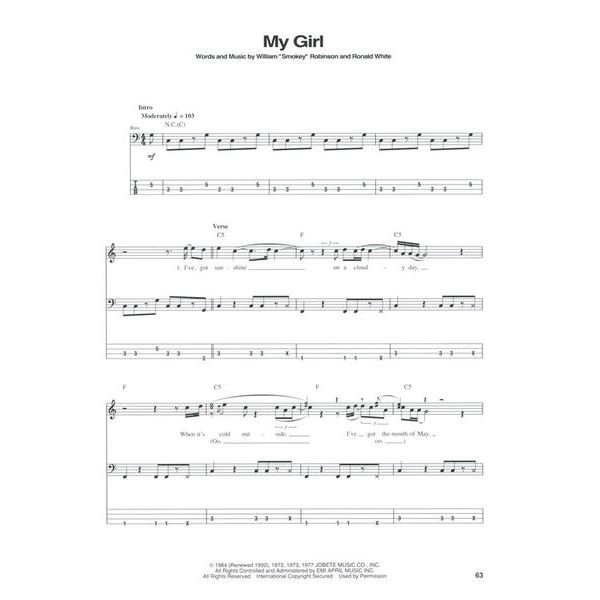 Hal Leonard Motown Bass Classics