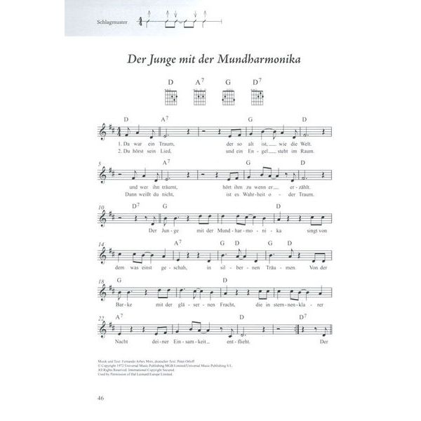 Schott Schlagerbuch Alt und Jung Git