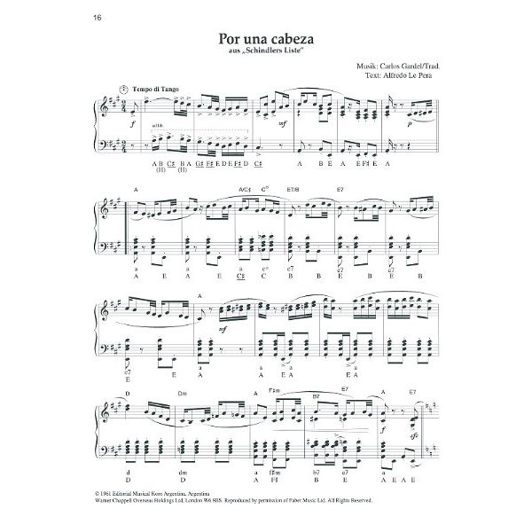 Holzschuh Verlag Akkordeon Pur Moviehits 1