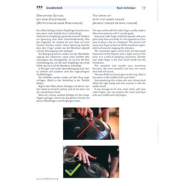 AMA Verlag Playing Handpan