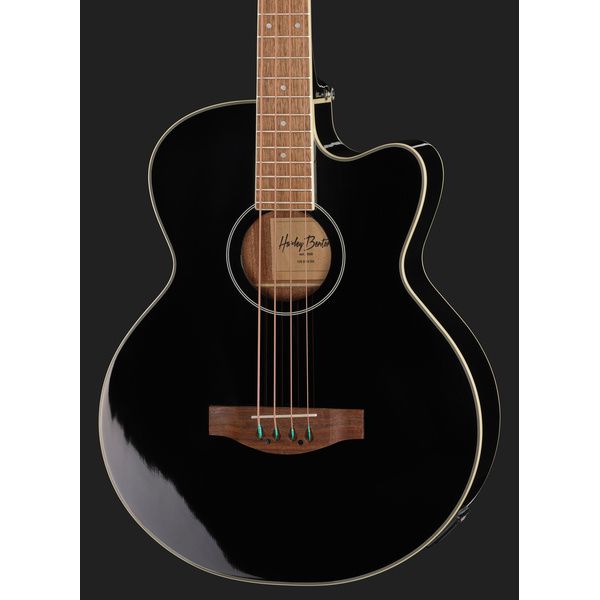 Harley Benton B-30BK Acoustic Bass Bundle