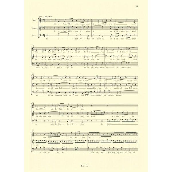 Brenreiter Bach Jesu, meine Freude