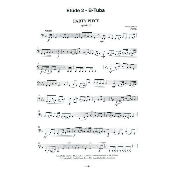 Musikverlag Heinlein Praxis Tuba