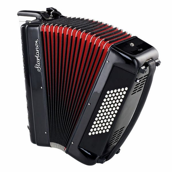 Startone Piano Accordion 72 Black MKII