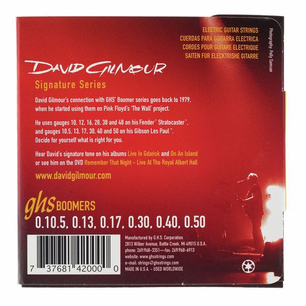 GHS David Gilmour String Set G