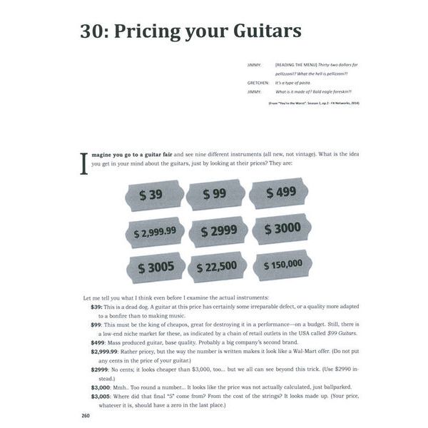 Leonardo Lospennato Electric Guitar & Bass Making