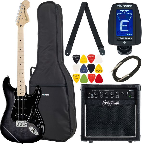 Squier Affinity Strat FM HSSBB Set