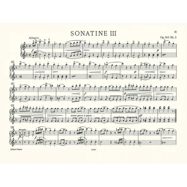 Edition Peters Diabelli Jugendfreuden op. 163