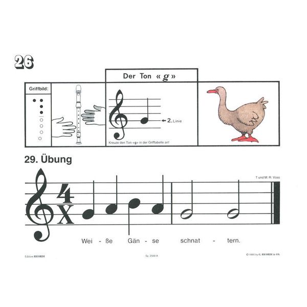 Ricordi Lustige Blockflöte 1 Barock