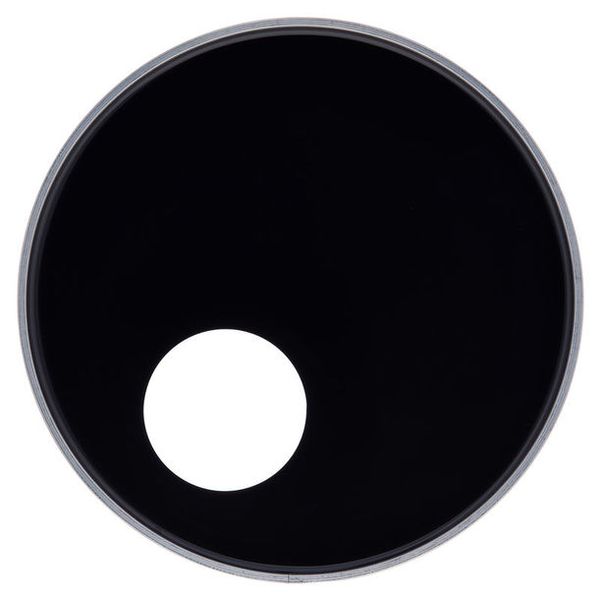 Remo Encore 22" Amba. Ebony BD hole