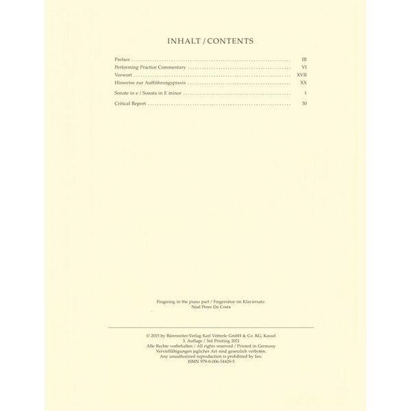 Brenreiter Brahms Cellosonate e-moll