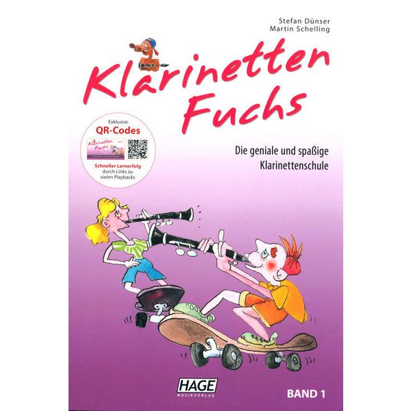 Hage Musikverlag Klarinetten Fuchs 1