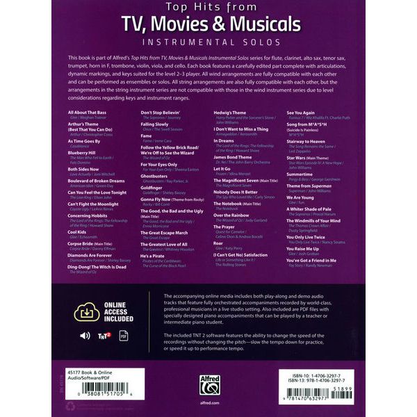 Alfred Music Publishing Top Hits from TV Trumpet