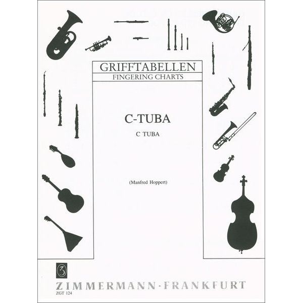 Zimmermann Verlag Grifftabelle Tuba C