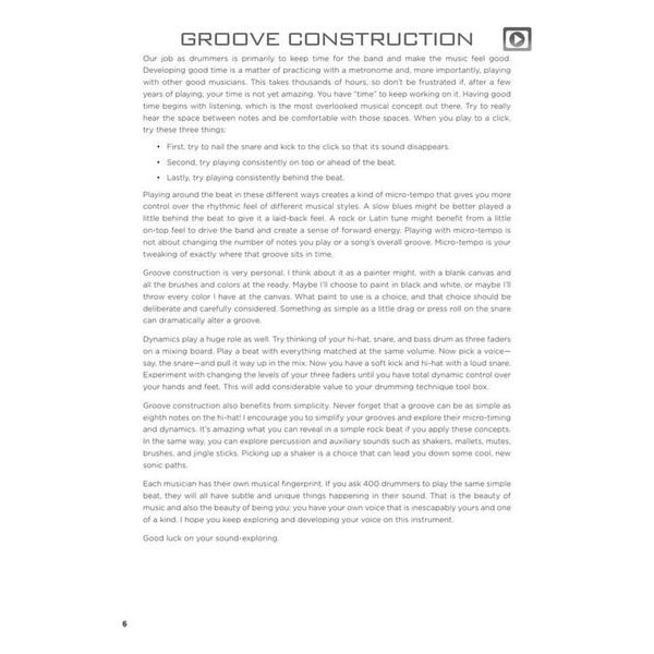 Hal Leonard Drumset Concepts & Creativity