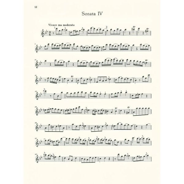 Schott Telemann 6 Sonaten im Kanon