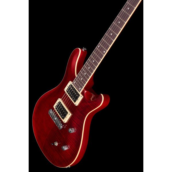 Harley Benton CST-24 Bl. Ch. Flame w/Bag